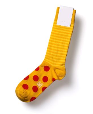 China Wholesale custom colorful QUICK DRY socks with unshine yellow for men for sale