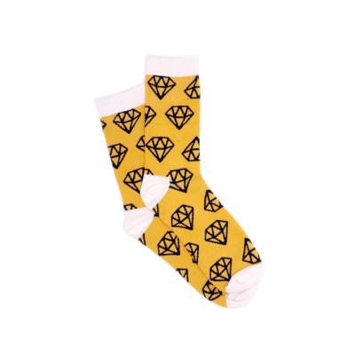 China QUICK DRY Custom Sublimated Multi Custom Designed Sock Fashion Logo Men Socks for sale