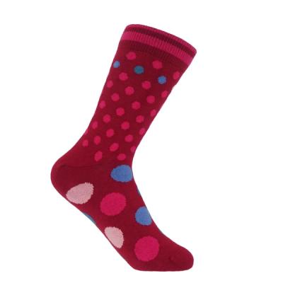 China QUICK DRY Custom Design Fashion Crew Man Outdoor Cotton Printed Sports Red Socks for sale