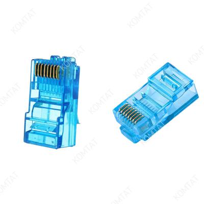 China Colorful Colorful  Network Cable  RJ45 Male Connector Cat6 UTP Connectors Cable for sale