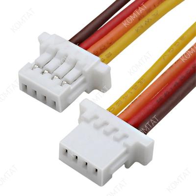 China Electronic Wire Harness JST SH Custom Cable Assembly KS SHR-04V-S-B 4 Pin 1.0mm Pitch Plastic Connector for sale