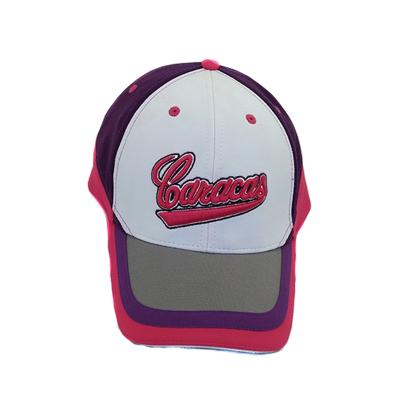 China breathable & High frequency embroidery logo curved brim baseball cap hat customized by order brand waterproof quality for sale