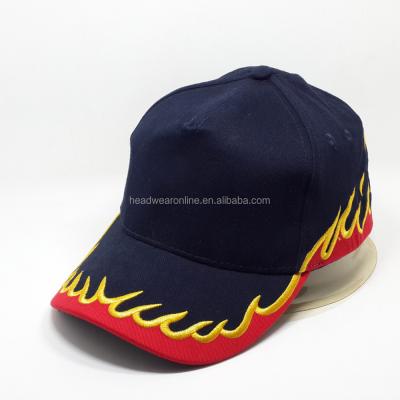 China Flames COMMON High Quality Plain Plain White Custom Baseball Cap for sale