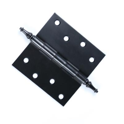 China Modern Professional 4 Inch High Quality Iron Butt Hinge Square Bathroom Cabinet Iron Door Hinge for sale