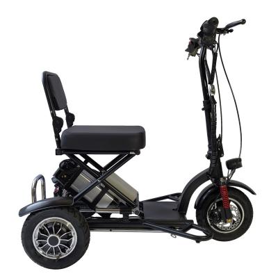 China Small Convenient Folding Electric Tricycles 3 Wheel Foldable Adult Electric Tricycle for sale