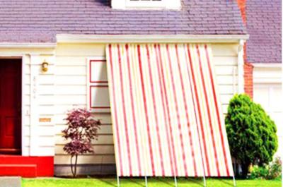 China window screen shade net ,stripe net shade rate 80% for sale