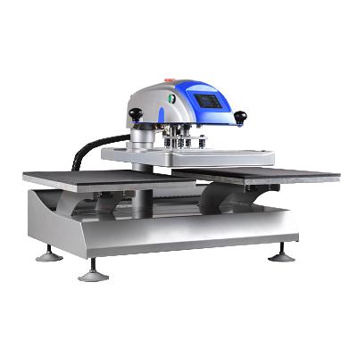 China Garment Shops Multifunction 40*60 Double Station Pneumatic Heat Press Machine Semi-automatic Sublimation Machine for sale