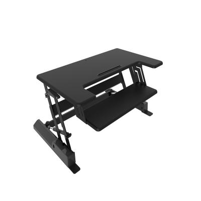 China Commercial Furniture Sit Stand Desk Workstation For Laptop Desk Mount for sale