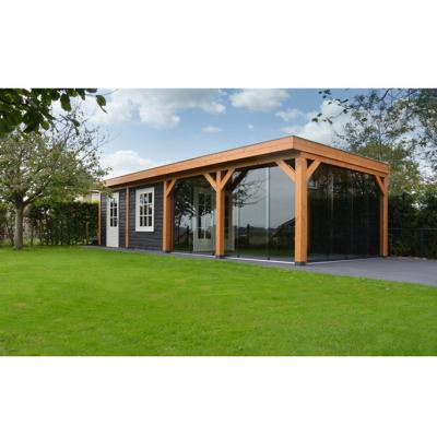 China Windproof glass sliding walls for conservatory garden room for sale