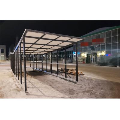 China Flat Storage Shelter For Supermarket Trolley Or Shopping Trolley for sale