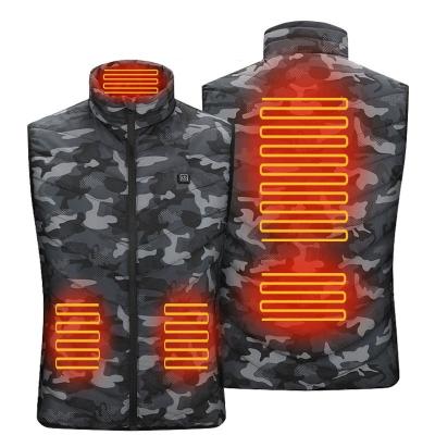 China Waterproof ECO Choose New Functional Usb Heat Vest Men Women Winter Heated Vest Electronic Heating Vest for sale