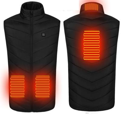 China ECO Raincoats Choose Men's Women's Heated Vest Winter Windproof Smart Electronic USB Rechargeable Heating Heated Vest Jacket for sale