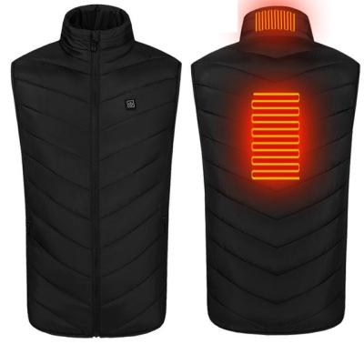 China Waterproof ECO Single Best Constant-temperature Battery Vest Usb Rechargeable Winter Ski Heated Vest Warmer Jacket for sale