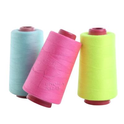 China Spun 100% Polyester Sewing Yarn Supplier 100 Polyester Sewing Yarn 20/2 5000 yds for sale