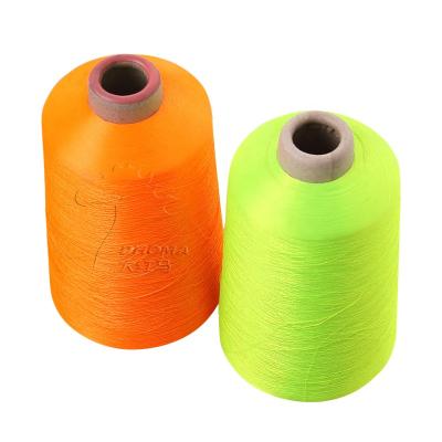 China Hot Sales Recycled Recycled Thread Woven Label Yarn 75D Polyester Recycled Yarn for sale