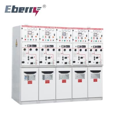 China GIS-Ring-Hauptgerät 24 kV 12 kV Gasisolierte Schaltplatte Elektrische Schaltanlage zu verkaufen