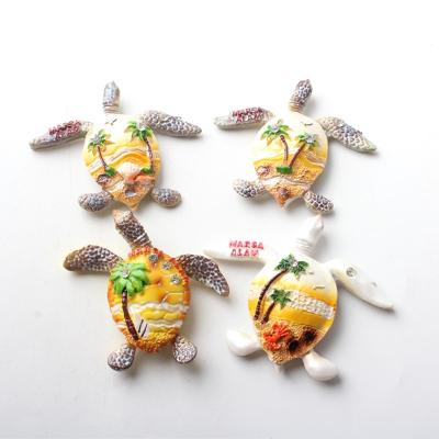 China 3D machine printing hot sale SOUVENIR alam de marsa beach TURTLE FRIDGE MAGNET, people shaped magnets for sale