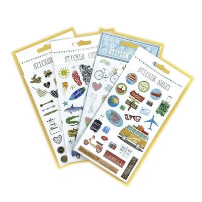 China Waterproof+Eco-friendly Hot Product Wholesale China Custom Die Cut Paper Cartoon Stickers Printing Easy To Tear for sale