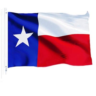 China FLYING Polyester Printed Flying American State Flag Banner Wholesale 3x5 Texas Flag for sale