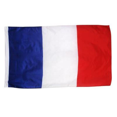 China Advertising Show All Countries Drop Shipping 3x5ft France National Blue Red White Flag for sale