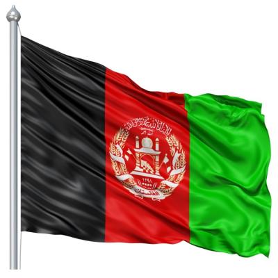 China FLY Any Size New 90x150cm or Large Polyester Printed Afghanistan Flag for sale