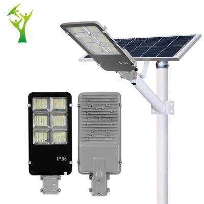 China ROAD Outdoor Bracket Pole Embedded Die Casting Aluminum Alloy Wall Mounted 200W Solar Powered Street Light for sale