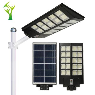 China ROAD All In One Lamp Solar Street Light System Die Casts All Aluminum Integrated Solar Outdoor Street Light for sale