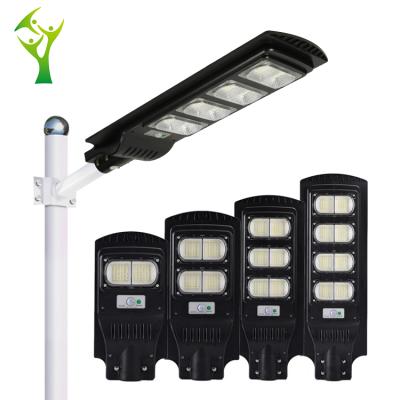 China ROAD Waterproof Ip66 Energy Saving Outdoor Led Street Light 40w 80w 120w 160w All In One Led Solar Street Light for sale