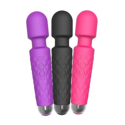 China Wholesale Small Size Powerful Female Personal Erotic Mini Vibrator Vaginal Massager Sex Toy 20 Speeds Sex Game Toy AV Magic Wand Massager Adult Vibrator for sale