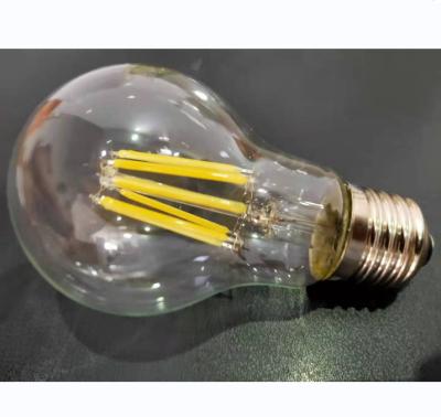 China Residential G60 8W Filament COB Lamp E27 B22 E26 LED Bulb Lamp CRI>80 for sale