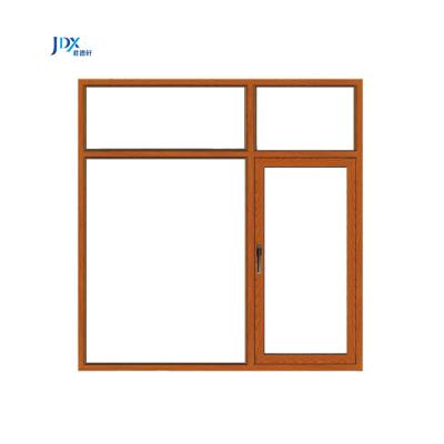 China Factory Price Burglar Proof Aluminum Casement Windows Aluminum Casement Windows Sliding With Germany Hardware for sale