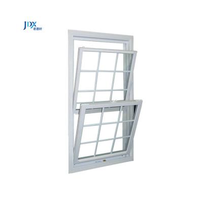 China Sliding Aluminum Alloy Good Quality Double Hung Aluminum Windows Glass Single Hung White Vinyl Fin Window For Apartment for sale