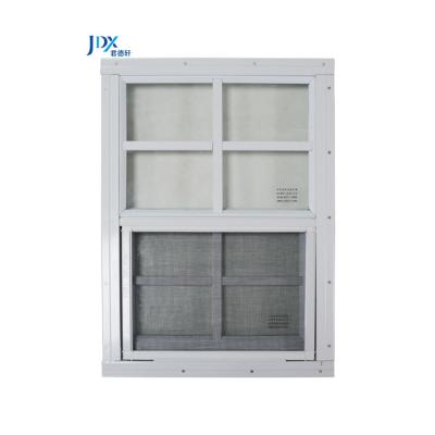 China Durable Vertical Lifting Double Hung Window Single Hung Energy Windows Efficient Balance Single-Hung Thrown Down Sliding Window for sale