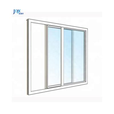 China Sliding Modern Impact Hurricane Sliding Window Glass Design Modern Aluminum Window Latest Sliding Opening Mode for sale