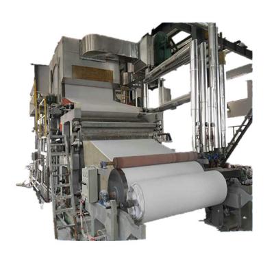 China Dingchen High Quality Sanitary Napkin Toilet Paper Making Machine Price With Recycling 1t/d Waste Paper for sale