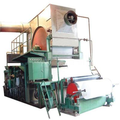 China sugarcane pulp toilet paper roll making machine using sugarcane bagasse as raw materual 787 for sale