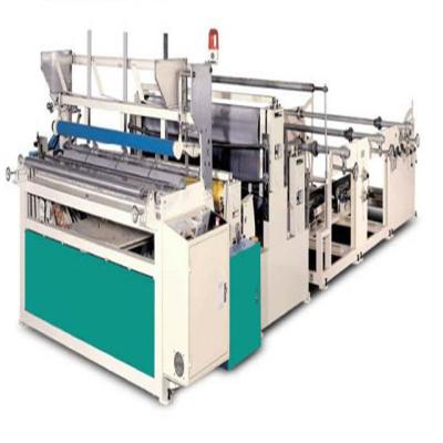 China Hotels Toilet Paper Roll Rewinding And Slitting Machine Toilet Paper Making Machine for sale