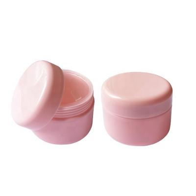 China Wholesale 15g 30g 50g 75g Color Cheap Acrylic Plastic Cosmetic Jar Free Sample White Skin Care Cream for sale