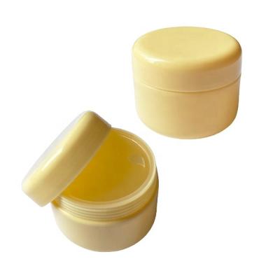 China Refillable Eco-friendly Cosmetic PET Wide Body Butter Empty Cosmetic Containers Plastic Cream Jar for sale