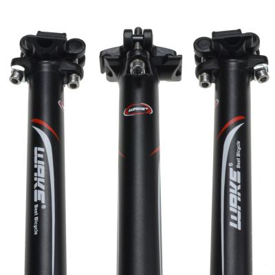 China Aluminum Alloy Mountain Bike Seat Tube Aluminum Alloy Double Nail Seatpost Bicycle Accessories Bike Seatpost for sale