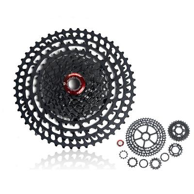 China Steel processing and wholesale bicycle supplier mountain bike flywheel cassette 36 flywheel variable speed cassette 40 46 50 52T for sale