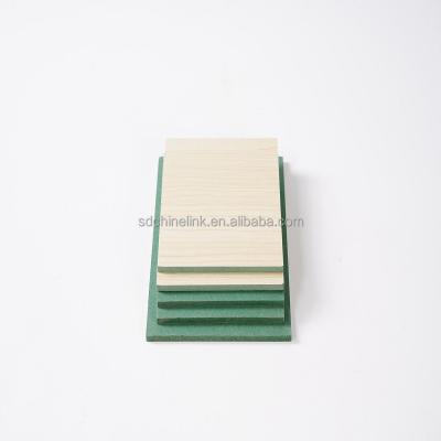 China Moisture-Proof Factory Price18mm Double Side Wooden Grain Melamine Faced Waterproof MDF Board for sale