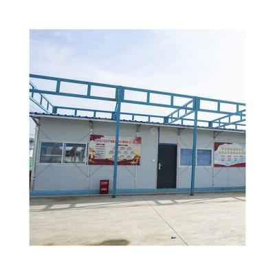 China Hot Selling Project Construction Big Frame Sheds Office Smash Proof Steel Shed for sale