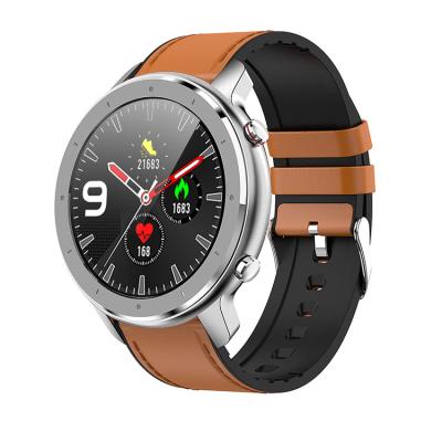 China 1.3 Inch Full Touch Screen Blood Oxygen Heart Rate SpO2 Brand IP68 Waterproof Custom Logo Sport Smart Watch Touch Screen Round Round Touch Screen for sale