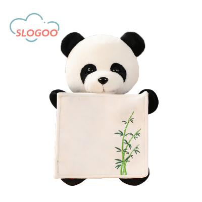 China Super soft velour/Three - dimensional exquisite stitch/Fully China Custom Children Gift Talk Toy Open Mouth Panda Plush Teddy Bear Electric Puzzle Peekaboo Bears for sale