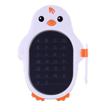 China E-Writing Board Factory Direct Sale Multi Color Penguin Children's Tablets Transparent Children E Drawing Writing Board for sale