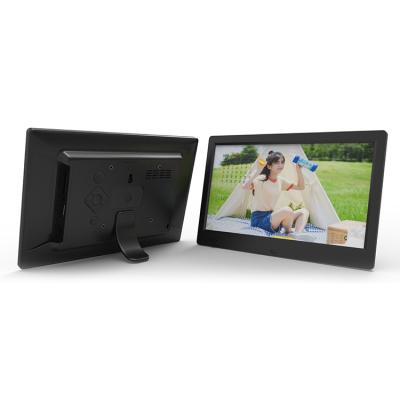 China 10 Inch HD Cloud Photo LCD Digital Picture Frame Touch Screen Digital Video Display Screen Frame for sale