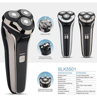 China Modern SLK5501 New Rechargeable Rotating Shaver for sale