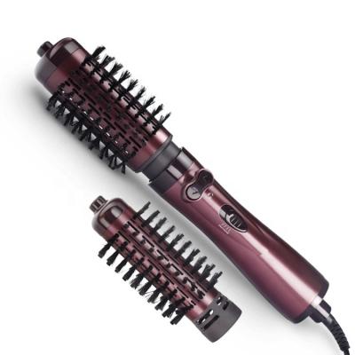 China Ionic function Electric Auto Rotating brush with 2 Interchangeable Heads| Ceramic Heater, Ionic Function+Cool Setting,hair styler HM612 for sale