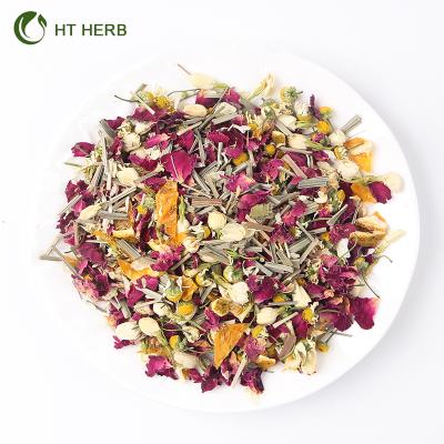 China Herbal Blended Tea Dried Chamomile Jasmine Rose Orange Tea Flavor Additives High Quality Blended Flowers Zero Tea for sale